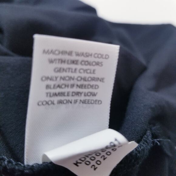 J. Jill Wearever Collection Black Jersey Shift Dress Boatneck Lagenlook - Picture 8 of 10